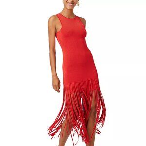 NWT Toccin Margaux Fringe Dress
